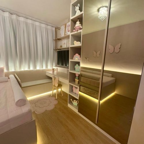 Quarto da princesa Laura finalizado com sucesso… “D” obrigada mais uma vez pela confiança em me
